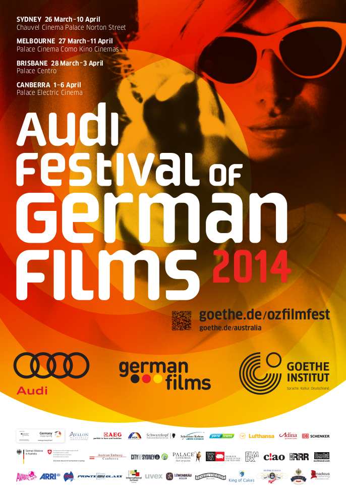 Poster of the Audi Festival of German Films, 2014 © Goethe-Institut Australia
